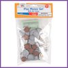 LEARNING ADVANTAGE Play Money Set - Bills & Coins - 100 Bills - 94 Coins - Pretend Money Designed Like Real Currency - Count Change with Toy Money