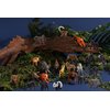 Animals Figures,24 Pcs Realistic Animal Toy Set with Lion,Panda,Monkey,Zebra,Tiger,Elephant,Giraffe etc,Cake Toppers Birthday Gift for Kids