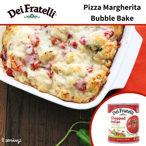 Dei Fratelli Chopped Italian Tomatoes with Herbs and Olive Oil - Vine-Ripened – Non GMO, Gluten-Free (28 oz. Cans, 12 pack)