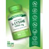 Nature's Truth L Lysine 1000mg | 100 Coated Caplets | Essential Amino Acid | Vegan, Non-GMO, & Gluten Free Supplement
