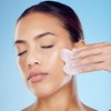 Earth Therapeutics Rose Quartz Soothing Facial Tool – Anti Aging Massage Tool – Gua Sha Tool for Face – Sculpt your Face & Increase Circulation