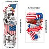 Tazimi Independence Day Temporary Tattoos 4th of July Independence Day Sleeves Tattoos Stickers for Men Women American Flag Tattoos Labor Day Decorations Patriotic Tattoos Full Half Arm Face Tattoos