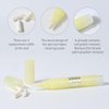 Ownest 4 Pcs Nail Polish Corrector Remover Pen, Nail Edge Cleaning Pen, Makeup Remover Manicure Pen with Cotton Tip, Nail Correction Pen Can Hold Makeup Remover
