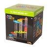 Fat Brain Toys Trestle Tracks Builder Set - 73-Piece Modular Marble Run, Ages 8+