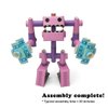 PIPEROID Hammer Rose - Japanese 3D Paper Puzzle DIY Robot kit for Kids and Origami Kit for Adults