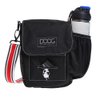 DOOG | Walkie Bag | Adjustable Shoulder Bag with Poo Bag Compartment and Water Bottle Compartment | Black