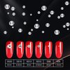 2000PCS Clear Rhinestones, Round Flat Back Gems Gemstones for Crafts Nails, Glass Diamonds with Tweezer and Wax Pencil for Acrylic Nails Face Eye Makeup Clothes Decoration( 6 Sizes, 1.5-6mm)