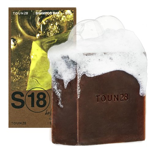 TOUN28 Volumizing Natural Kelp Shampoo Bar for Hair Growth, Strengthening & Thickening Solid Shampoo Bar for All Hair Types, Vegan, Paraben Sulfate Cruelty-Free Bar Soap Korean Haircare