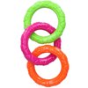 Rosewood Tough Multi-Colour Rings Dog Chew Toy, Medium