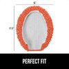 Gorilla Grip Soft Chenille Bathroom Toilet Lid Cover, Machine Washable Seat Covers, 17.5x15, Stays in Place Rubber Backing, Fits Most Round, Elongated and Oblong Lids, Accessories Decor, Coral