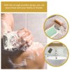 Healifty Bar Soap Bag 4pcs Soap Pocket Exfoliating Soap Saver Pouch Natural Bath Bags Soap Sack Scrubber Soap Holder for Drying Foaming Shower Bath Scrubber Bar Soap Pouch