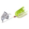 BOOYAH Buzz Buzzbait Bass Fishing Lure, White/Chartreuse Shad, 1/2 oz