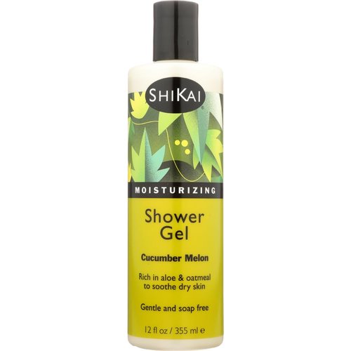 Shikai - Shower Gel, Cucumber / Melon 12 Oz (Multi-Pack)