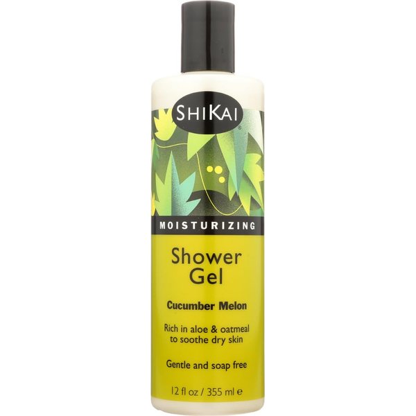 Shikai - Shower Gel, Cucumber / Melon 12 Oz (Multi-Pack)
