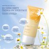 Chamomile Exfoliating Gel Deep Cleansing Pores Shrink Pores Gentle Exfoliation Tighten Moisturize Hydrating Repair Soothe Soften Improve Skin Tone 60g
