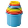 PLAY Toys Enterprises Ltd. Baby Stacking Cups Educational Toddler Toys - 10 Pieces Top Blocks Game Kit Baby Building Set for Bathtub and Beach Fun All 2398