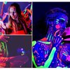 12 Pieces Glow In The UV Light Body & Face Paint,Glow In The Black Light Face Painting Kits Makeup for Adult Glow Party Supplies