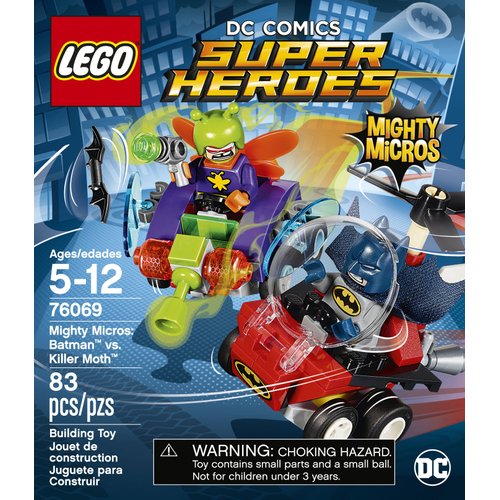 LEGO Super Heroes Mighty Micros: Batman™ vs. Killer Moth™ 76069 Building Kit