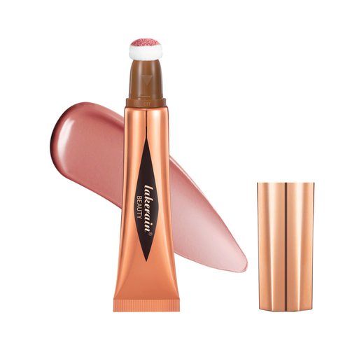 YU KUI LX Liquid Blush Stick, Beauty Stick, Cream Blush, Liquid Blush For Cheeks, Beauty Blush Stick With Cushion Applicator, Multifunctional Makeup Beauty Stick (01#)