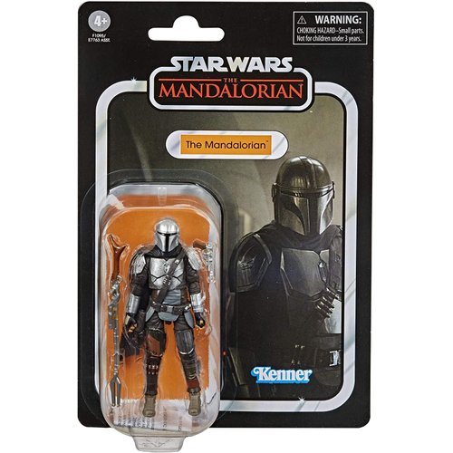 STAR WARS The Vintage Collection The Mandalorian Toy, 3.75-Inch-Scale The Mandalorian Action Figure, Toys for Kids Ages 4 and Up