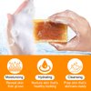 Turmeric Soap Bar for Face - Turmeric Soap Bar with Lemon & Ko-Ji-c Ac-id - Bath Soap Bars for Face & Body - Cleansing, Hydrating, Anti-Aging Natural Soap for Women, Men - with Soap Net Included