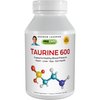 ANDREW LESSMAN Taurine 600-180 Capsules – Supports Healthy Blood Pressure, Heart, Liver, Eye and Ear Health. Pure, High Potency Source of The Amino Acid Taurine. No Additives