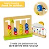 CUBIDI® Original Sorting Game - Wooden Montessori Toys for 4+ Year Old - Playfully Stem Toys | Smart Games to Improve Motor Skills and Logical Thinking - Toddler Learning Toys - Educational Toys