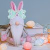 Haakong 8pcs Easter Bows Clips Easter Bows Easter Glitter Bunny Hairpin Party Favor Rabbit Headwear Party Supplies Egg Hair Accessories for Girls in Easter Party Holiday