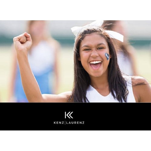 Cheer Bows Purple Cheerleading Softball - Gifts for Girls and Women Team Bow with Ponytail Holder Complete your Cheerleader Outfit Uniform Strong Hair Ties Bands Elastics by Kenz Laurenz (1)