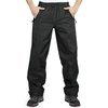 33,000ft Men's Rain Pants, Waterproof Rain Over Pants, Windproof Outdoor Pants for Hiking, Fishing Black