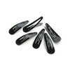 Generic Hair Clips For Kids And Women, 12 Pieces, 2.3 Inches, Fancy Hair Tic Tacs (Black)