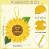 Patelai 30 Sets Be Kind Sunflower Craft Kit for Kids DIY Religious Kindness Sunflower Craft Bulk Make Your Own Sunflower Sunday School Craft for Kids Summer Spring Fun Home Classroom Activities