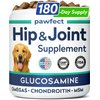 PAWFECTCHEW Advanced Hip & Joint Glucosamine Supplement for Dogs - Treats for Picky Eaters w/Chondroitin, MSM, Omega-3 - Joint Pain Relief - Chicken Liver - 180 Ct - Made in USA
