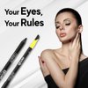 Recode Turning Heads Crayon Gel Eyeliner Pencil comes with Smudger on other side, longlasting, Water-proof & smudge-proof Formula, Black, 1.2gm