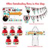 Bowling Happy Birthday Banner - Bowling Party Supplies - Bowling Party Decorations - Bowling Birthday Party Supplies - Glow Red Banner