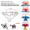 Gate Valve Lockout and Safety Padlock, 1Set, Hose Bib Lock for Outdoor Faucet Knob/Water Spigot/Propane Tank, 1 to 2-1/2 in Dia Valve Handles, Plastic Red Secure Lock Device for Outside Garden Valve