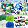 50Pcs Golf Birthday Party Decorations Golf Themed Party Supplies Includes Print Balloon Paper Sequin Golf Foil Balloon Cake Topper Banner Paper Pompoms