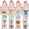 20 Sheets Koala Temporary Tattoos Stickers Cute Koala Bear Themed Birthday Party Favors Decorations for Kids Boys Girls Gifts Classroom School Prizes Rewards Supplies