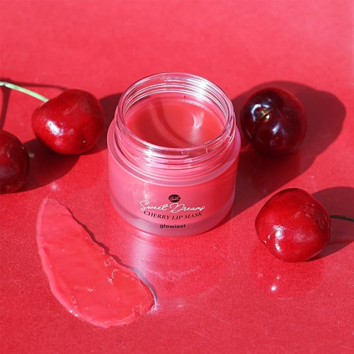 Sweet Dreams Lip Mask-Nourishing, Plumping and Hydrating Lip Balm | Vegan Lip Sleeping Mask | Hyaluronic Acids + Vitamin C + Shea Butter + Antioxidants l Cherry- 0.7 oz