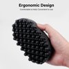 Curling Hair Brush, Rubber Afro Comb Twisted Curling Tool,Washable Oval Ergonomic Design Curling Twisted Hair Brush for Men Women, Home Salon Hair Styling