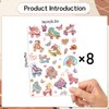 Gameza Roller Skate Temporary Tattoos - 200+ Roller Skating Party Favors Decorations Boho Groovy Roller Skate Birthday Party Gifts Favors Retro 70s Roller Skate Roll Girls Temporary Tattoos Stickers