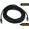 iMBAPrice 3' Cat5e Network Ethernet Patch Cable, 10 Pack, Black (IMBA-CAT5-03BK-10PK)