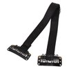 Face Lift Band, Easy to Operate Wrinkle Removal Belt, 4 Pieces Reusable with Hair Clip for Face Shaping (Black)