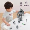 Iron Robot Building Set, Robot Building Toys Compatible with Lego, Classic Movie Collectibles and Retro Iron Robot Toy, Great Birthday Gifts for Boys and Girls Aged 8+(883PCS)
