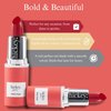 Hickey Lipstick Mile High Perfect Red Lipstick REFILL - Moisturizing And Long Lasting Lipstick - Gluten Free, Vegan And Organic Lipstick for Women - Highly Pigmented Velvet Finish