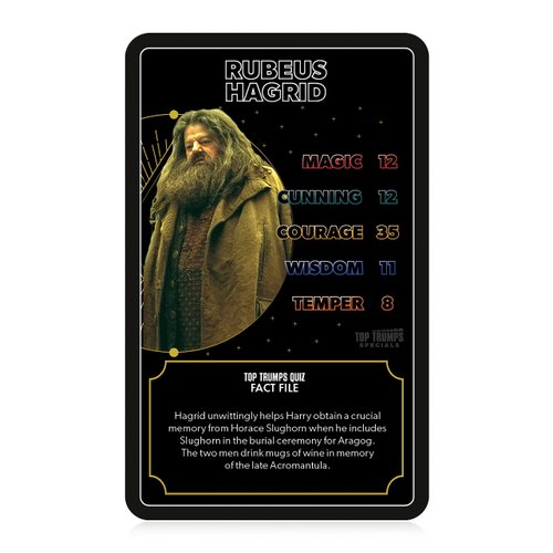 Top Trumps Card Game Harry Potter Hogwards - Family Games for Kids and Adults - Learning Games - Kids Card Games for 2 Players and More - Kid War Games - Card Wars - for 6 Plus Kids