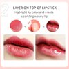 Tiejdhr 3Pcs Plumping Lip Oil, Lip Glow Oil Tinted Lip Balm Lip Care, Long Lasting Nourishing, Transparent Toot Lip Oil Repairing Lip Lines and Prevents Dry Cracked Lip Plumper (Lip Gloss- B Set)