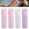 Abnaok Root Comb Applicator Bottle, 6 Ounce Applicator Bottle for Hair Dye Bottle Applicator Brush with Graduated Scale- 4 Pack