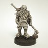 Stonehaven Human Monk Miniature Figure (for 28mm Scale Table Top War Games) - Made in US