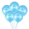 AnnoDeel 50 Pcs It's a Boy Girl Balloons, 12inch Light Blue Pink Latex Balloons for Baby Shower Birthday Party Supply Docarations